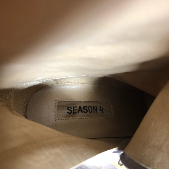 ❌SOLD❌ YEEZY Python Snakeskin Leather boots 36 - Picture 7 of 7